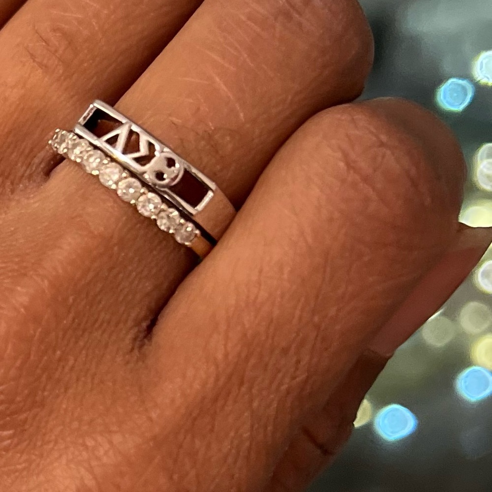 Delta Sigma Theta sterling silver 925